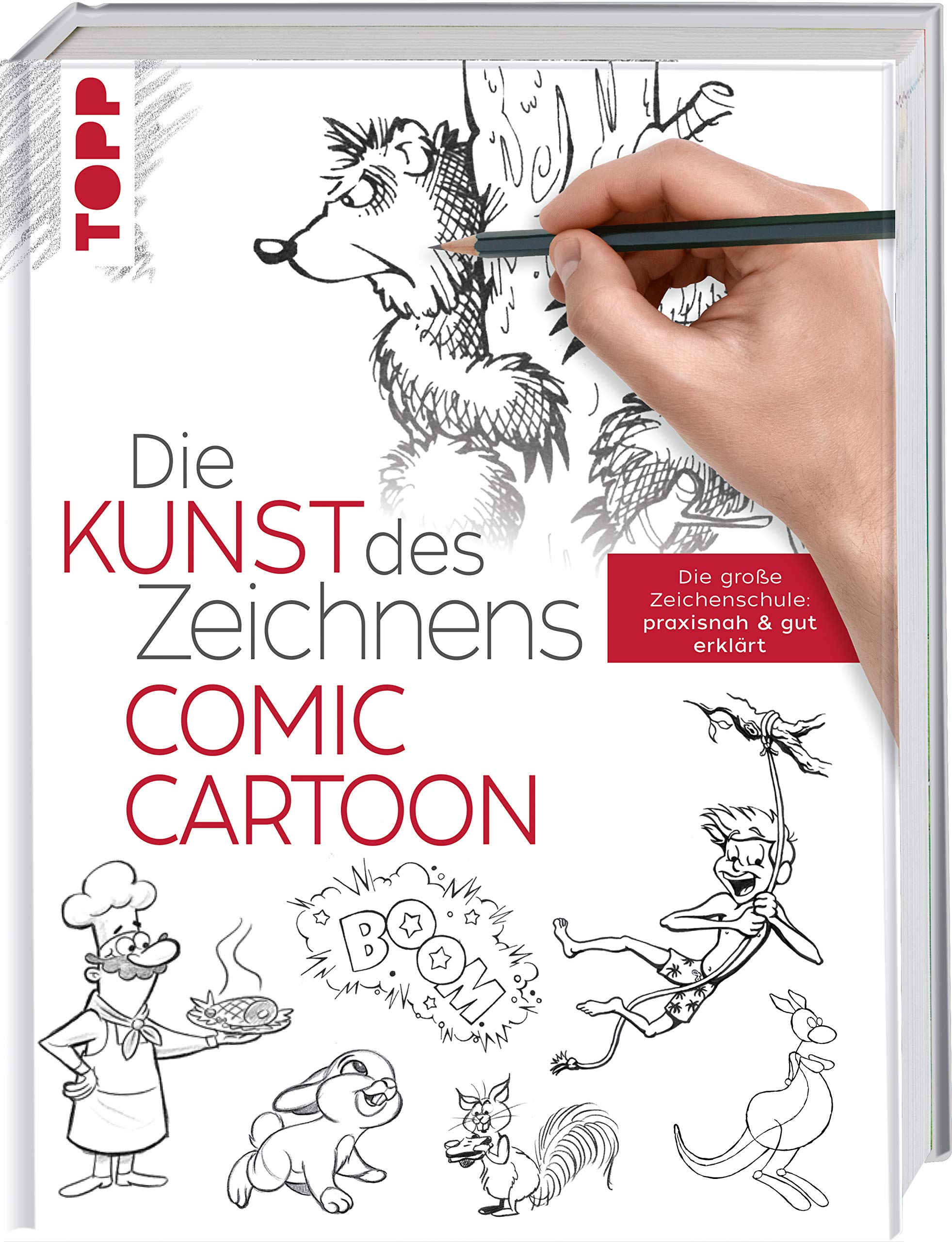 Die Kunst des Zeichnens - Comic Cartoon: Die große Zeichenschule: praxisnah & gut erklärt