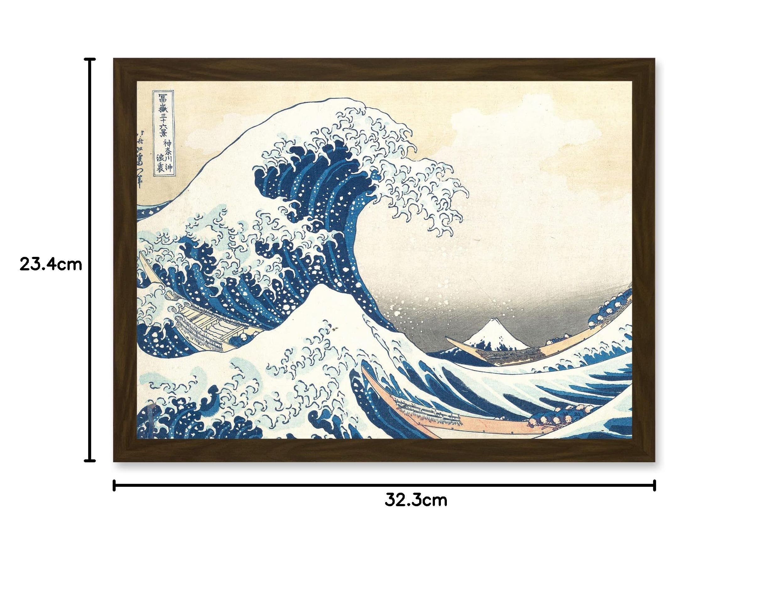 Amazon.co.jp: Hokusai Great Wave Off Kanagawa Mount Fuji Japan