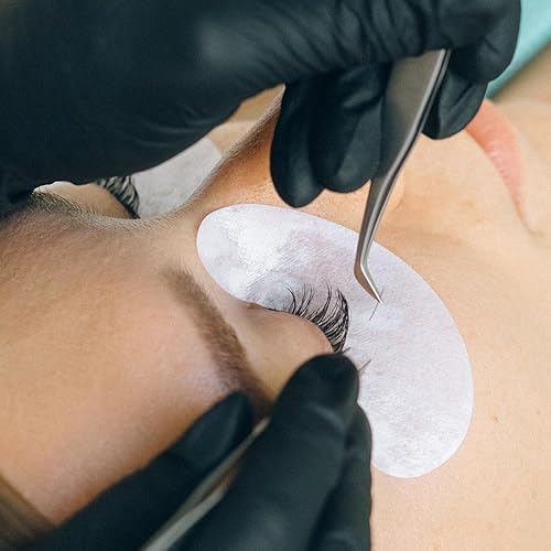 Miniatura 5 de 100 pares de parches para debajo de los ojos, almohadillas de extensión de pestañas aislantes, almohadillas de gel debajo de los ojos para