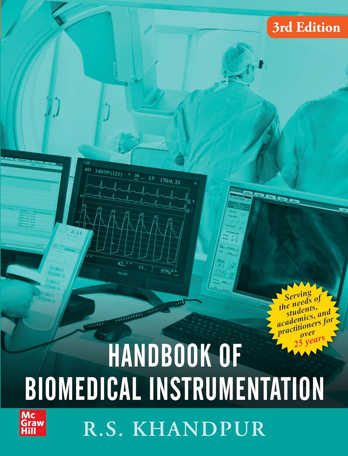 HANDBOOK OF BIOMEDICAL INSTRUMENTATION 3RD ED. Khandpur 9789355328021
