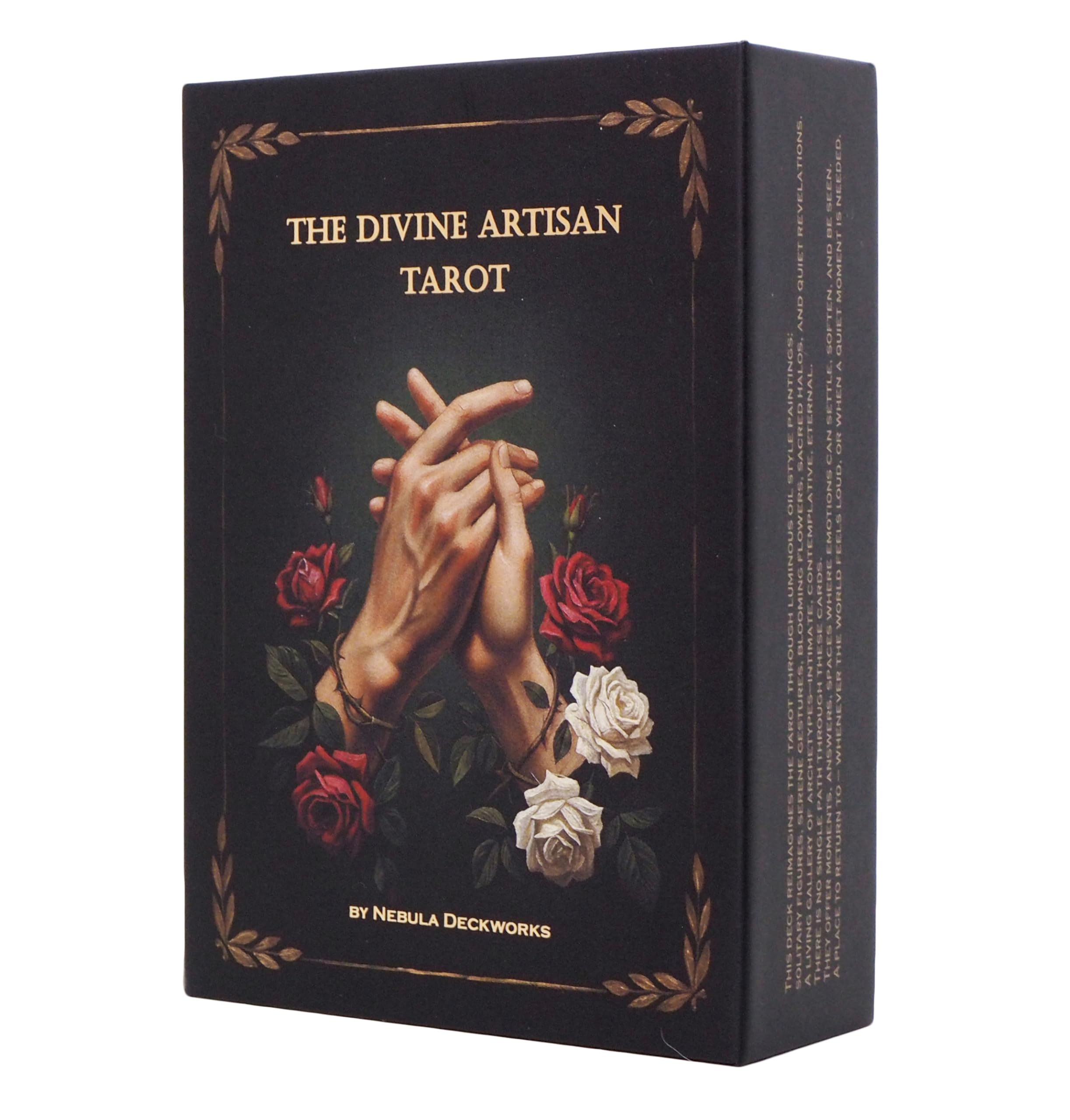 The Divine Artisan Tarot - 78-Card Tarot Deck with Magnetic Box and Digital Guidebook