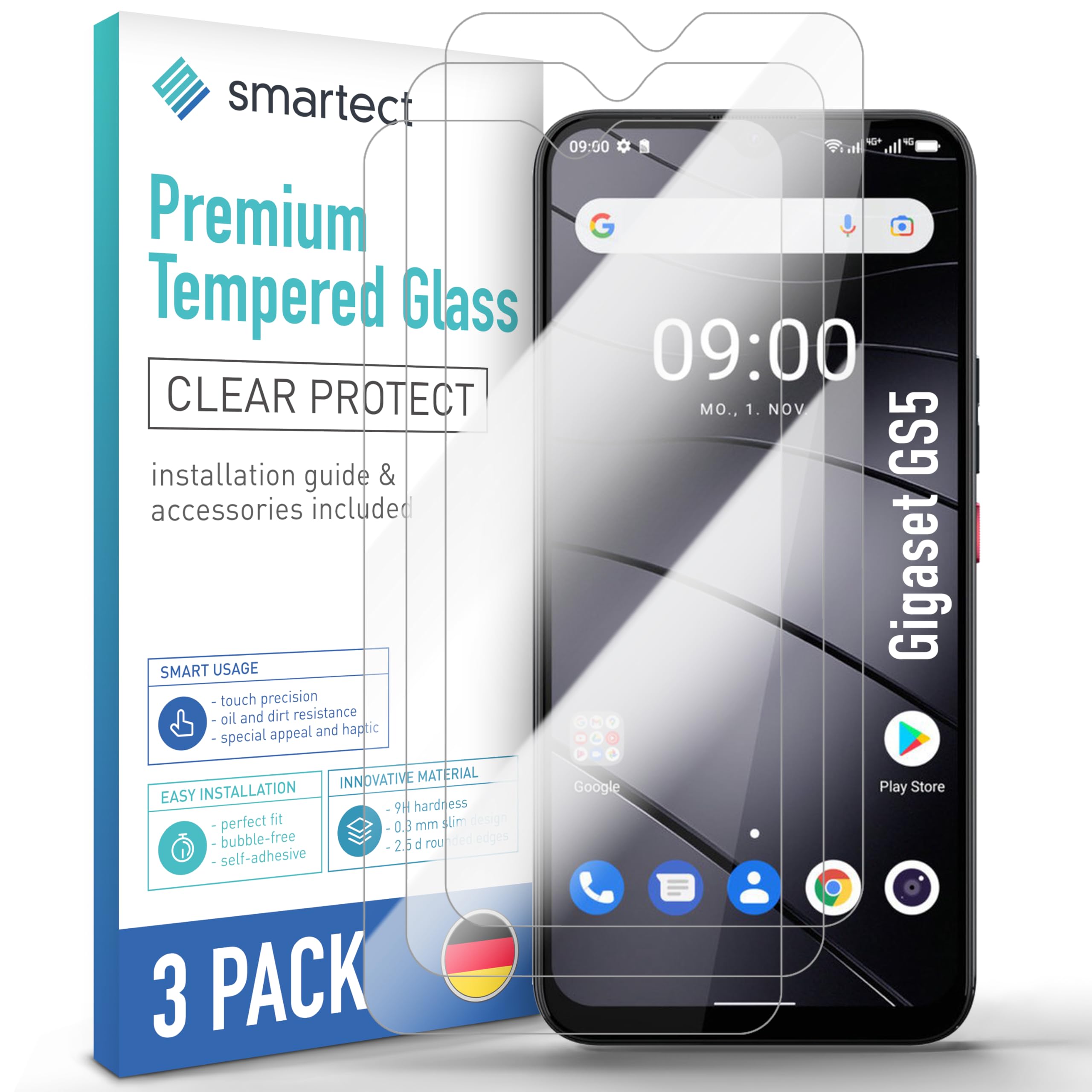 brotect Pellicola Protettiva Vetro per Gigaset GX290 Protezione
