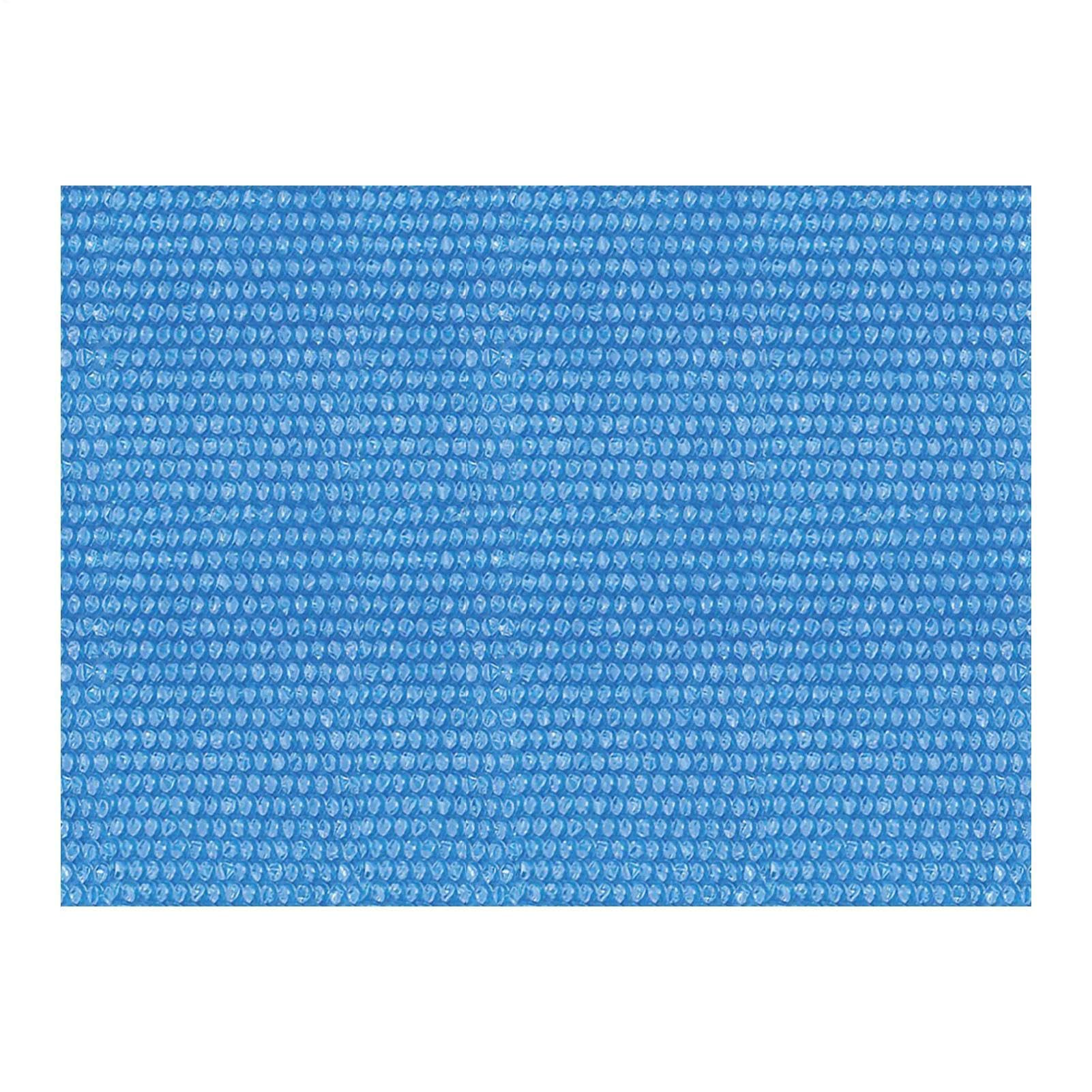 Solar Pool Cover - Blue Bubble Blanket, Rectangle Thermal Shield | PE Heating Film Water Protector, Heavy Duty Heat Retention Evaporation Reduction Sheet For Yard Backyard