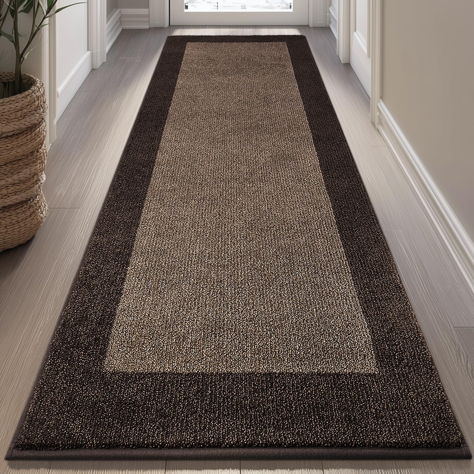 Runner Rug 32" x 72", Kitchen Rug for Hallway, Door, Roll Packing