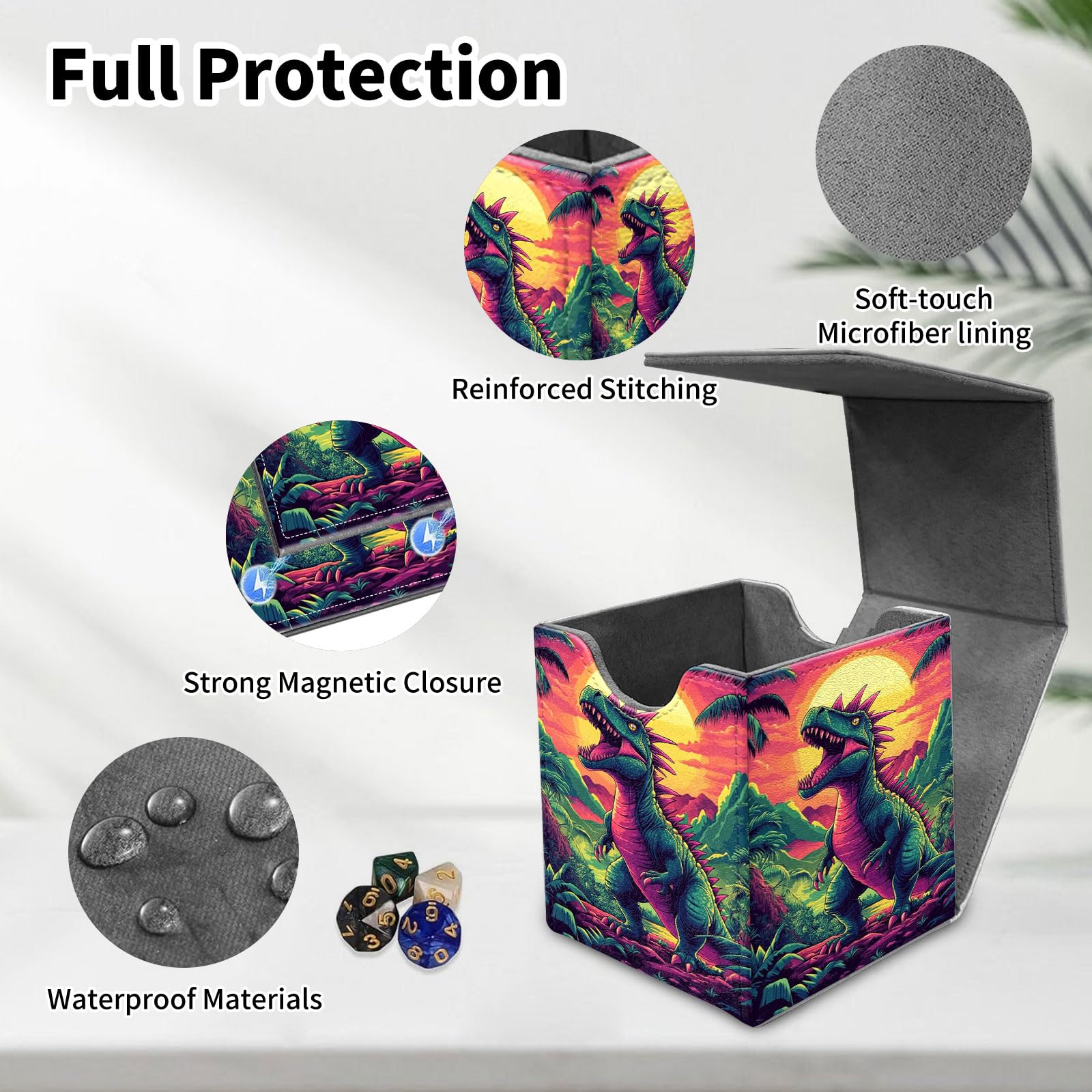 spinosaurus mtg card Amazon.com: GYSYZJDH Premium MTG Deck Box – Holds 120+ Sleeved Cards, PU  Leather Magnetic TCG Card Deck Box for MTG, Commander, and More, Spinosaurus  : Toys & Games