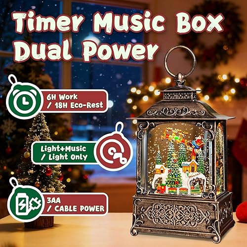 Miniatura 4 de Globos de nieve de Navidad-102-2503SD055S1