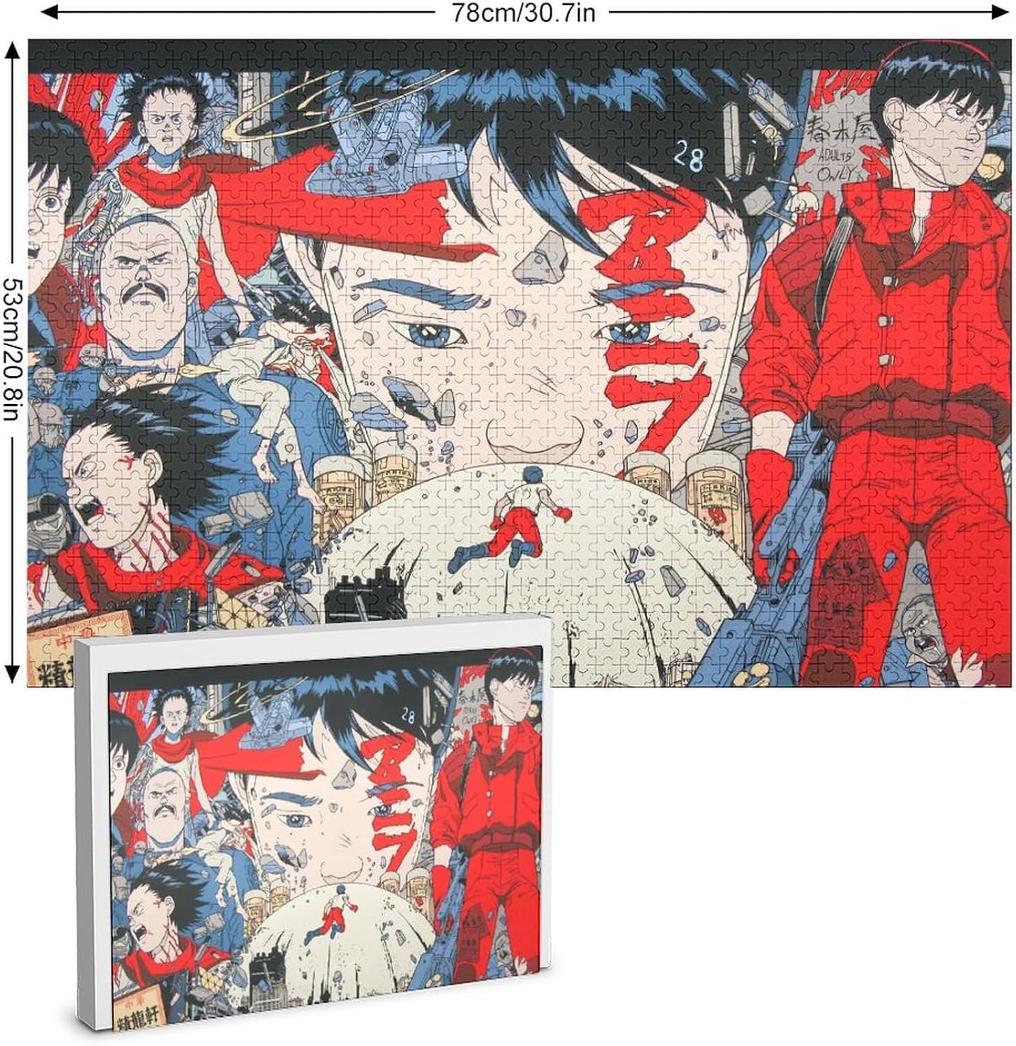 Amazon | Akira アキラ 500 ピース ジグソーパズル 木製 減圧 レジャー