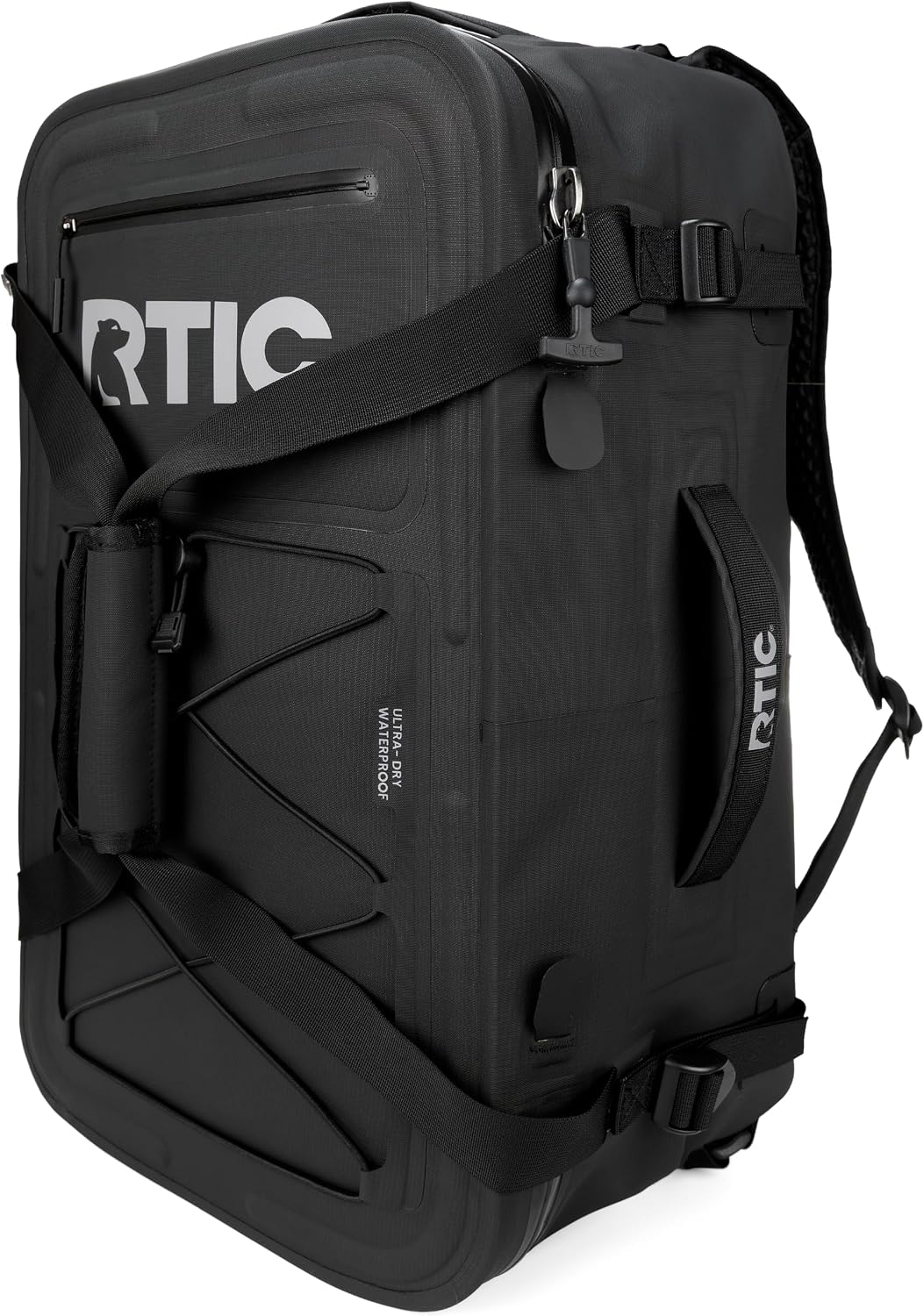RTIC Ultra Dry Duffle Pack Waterproof 60 L, Black & Graphite