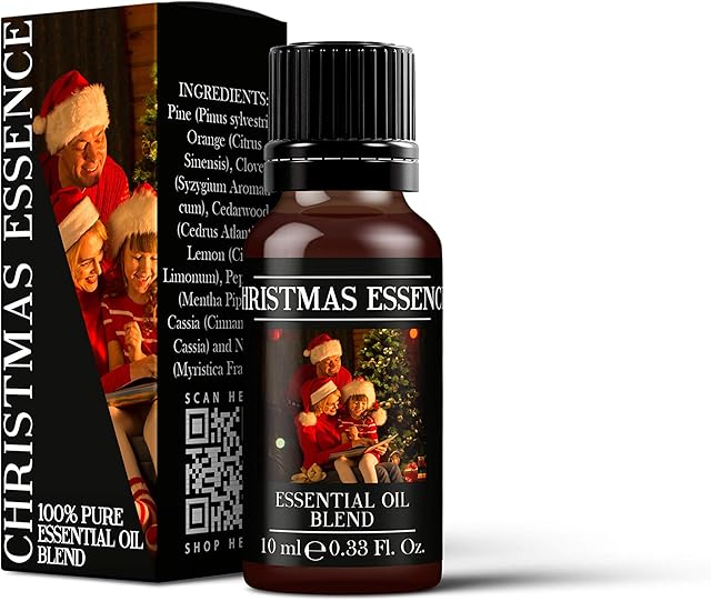 Mystix London | Christmas Essence Essential Oil Blend - 10ml - 100% Pure