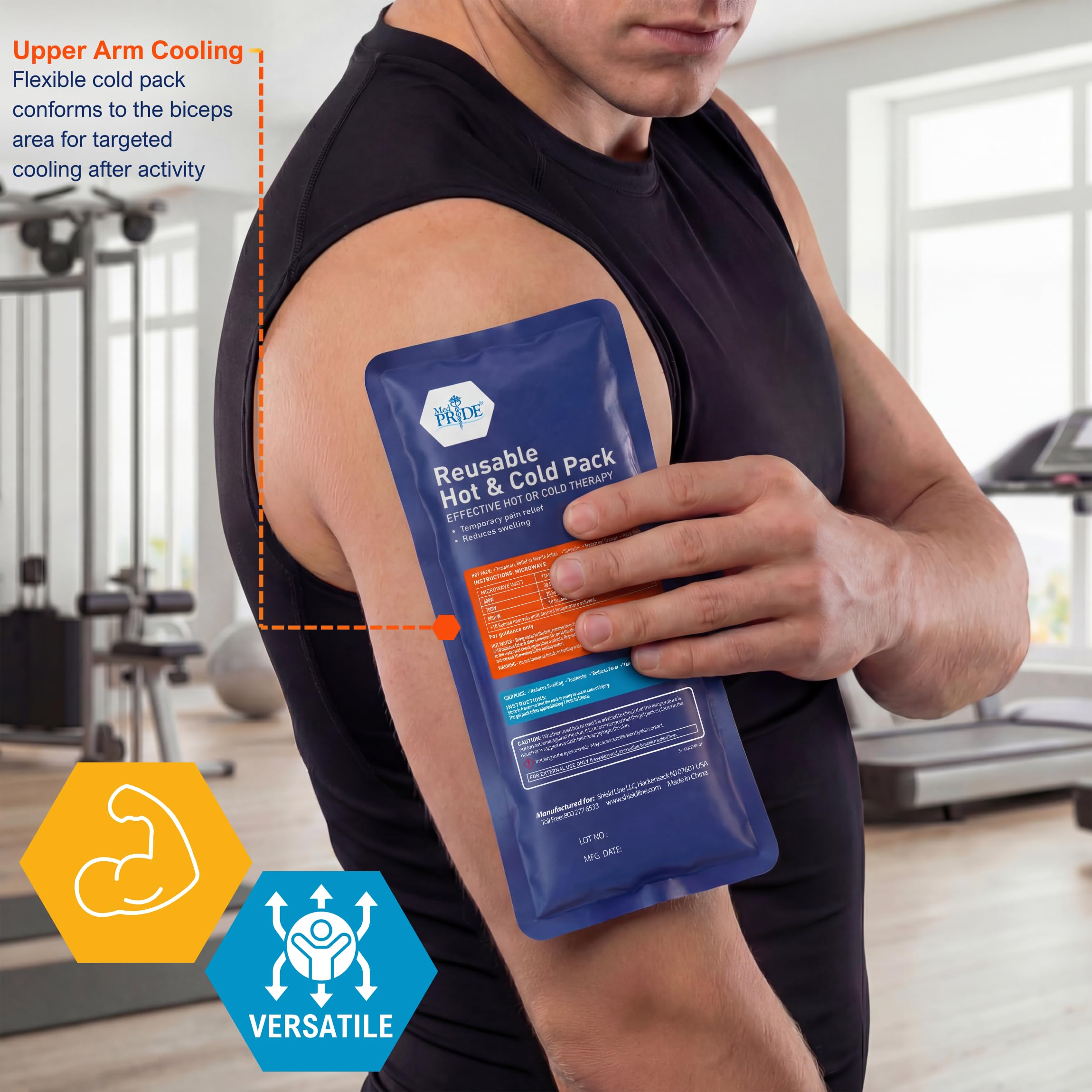 Amazon.com: MED PRIDE Reusable Hot and Cold Gel Ice Packs for