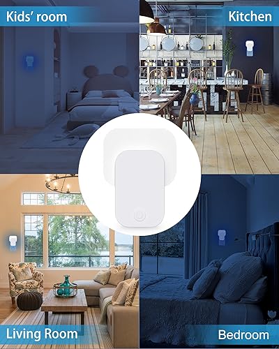 Miniatura 6 de Trampa para insectos voladores para interiores, para atrapar insectos, luz de matamoscas para mosquitos, mosquitos y mosquitos, enchufe en pared