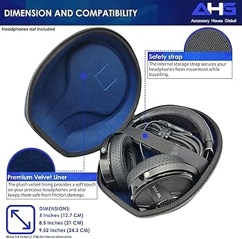 Focal Elegia ヘッドホン ケース付き Amazon.com: Premium Carrying case Compatible with Focal Clear MG