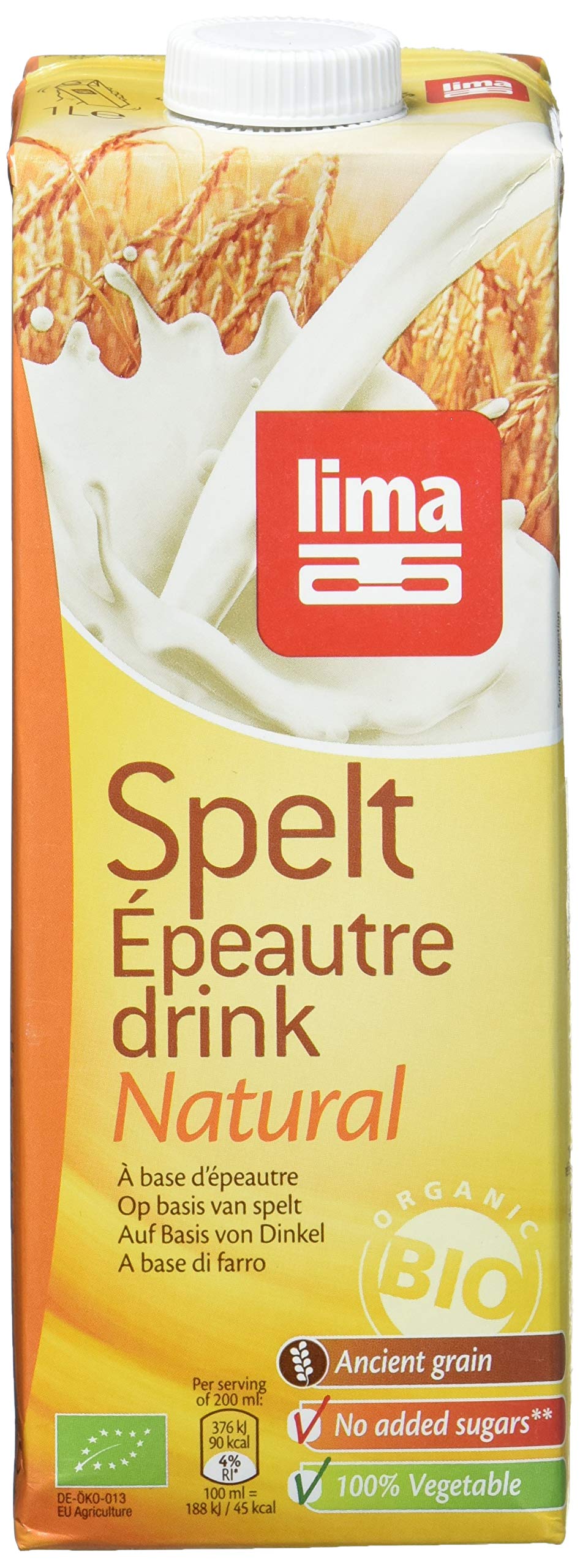 LIMA Dinkel Drink Natural, 6er Pack (6 x 1 kg)
