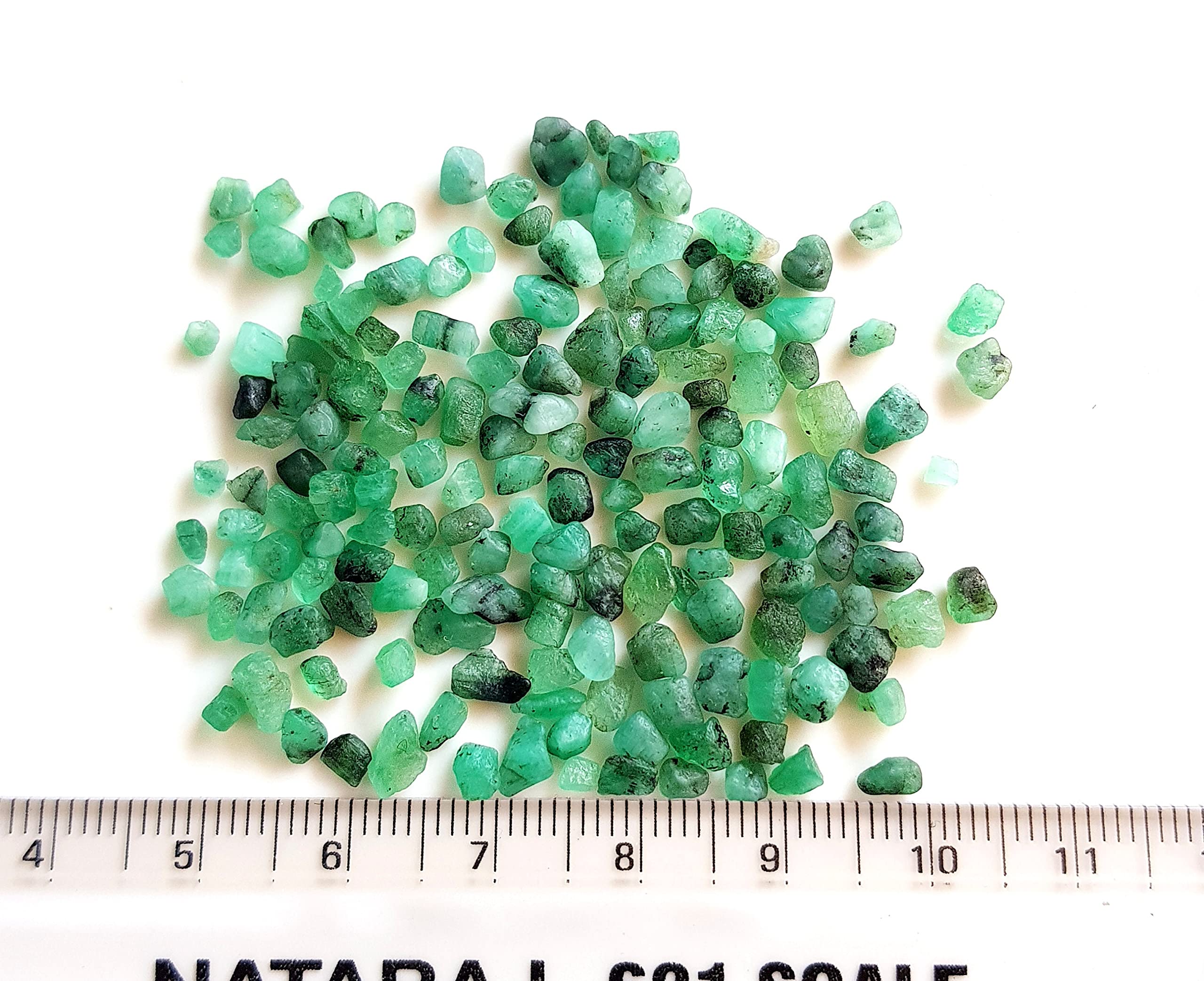 Lot De 100 Carats D'émeraudes Naturelles Vertes Taillées (coupe émeraude) - Qualité Excellente - Provenance Colombie - Neuf Avec étiquettes
