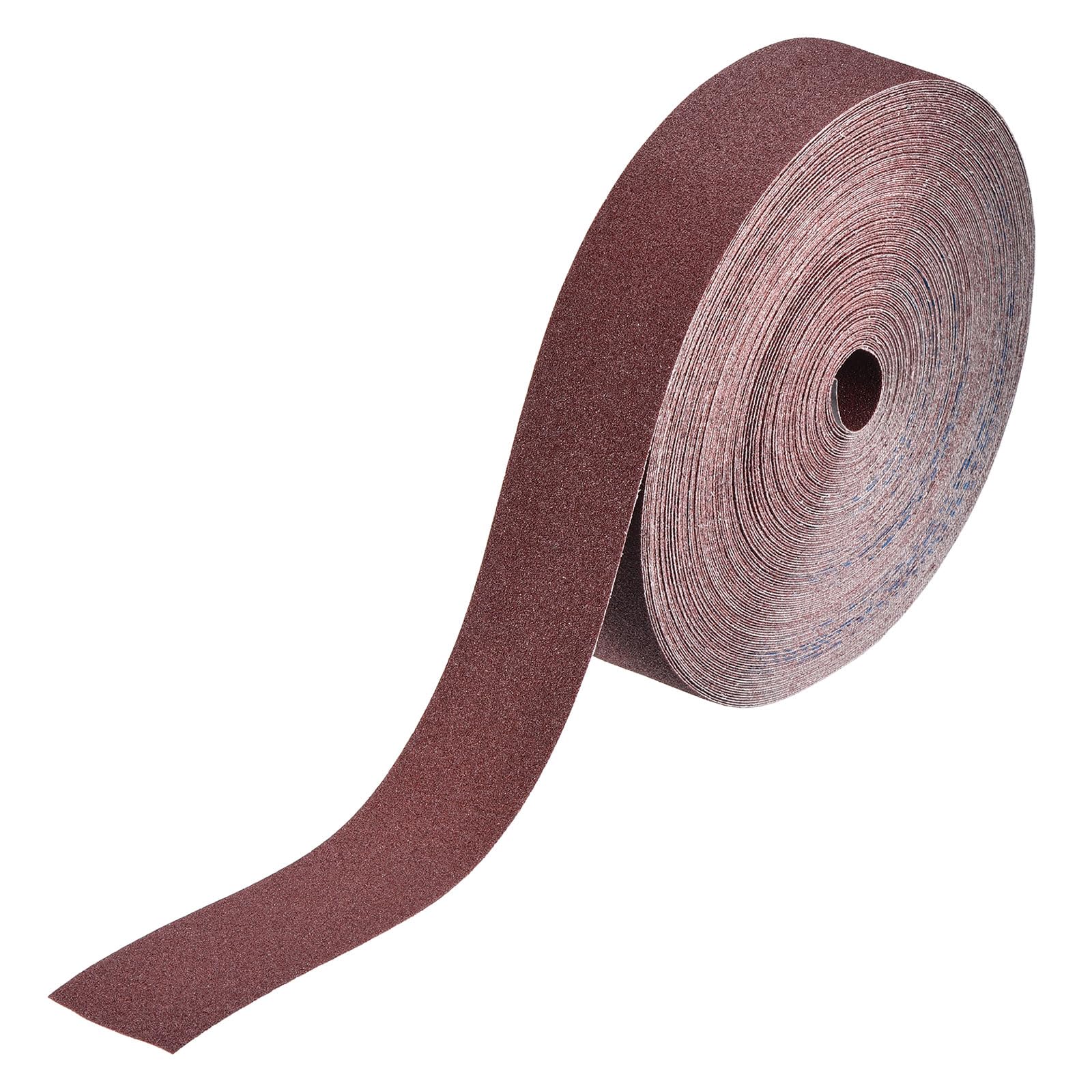 Rebower 100 Grit Sandpaper Roll 2 Inch 150 Feet Alumina Sand Paper Red
