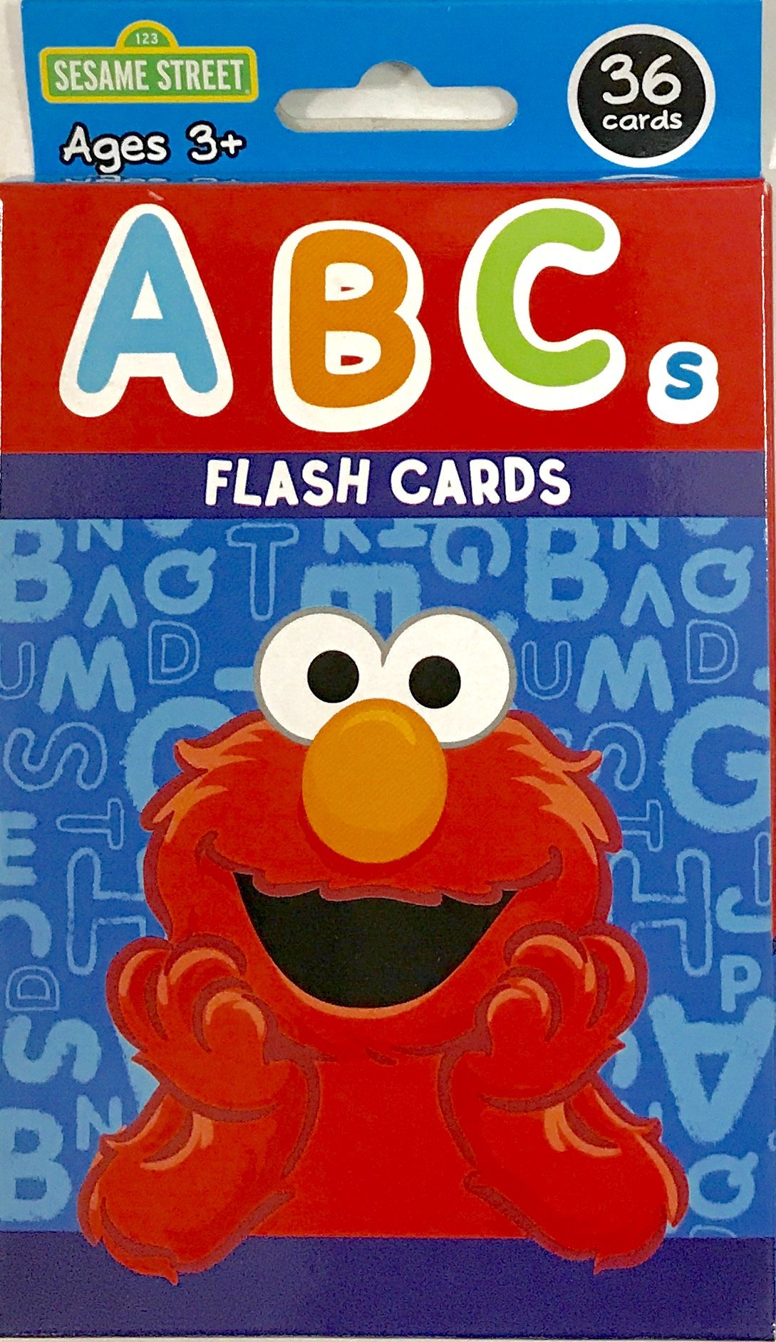Sesame Street Educational Flashcards-ABC's with Elmo Paperback – December 1, 2017