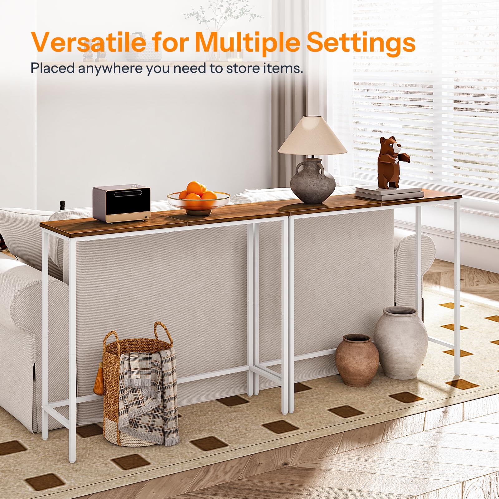 Amazon.com: HOOBRO Narrow Console Table, 29.5