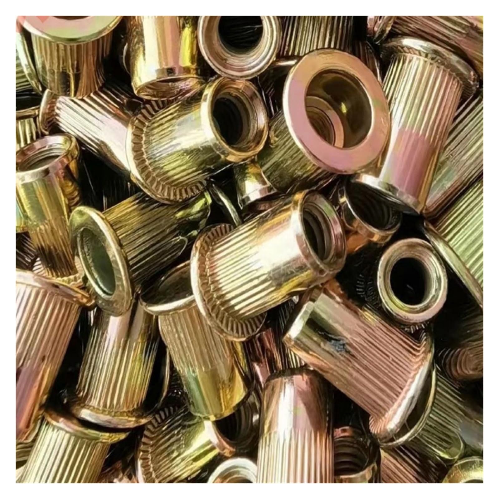 Nitonakrętki z łbem płaskim M3-M12 10-50 szt