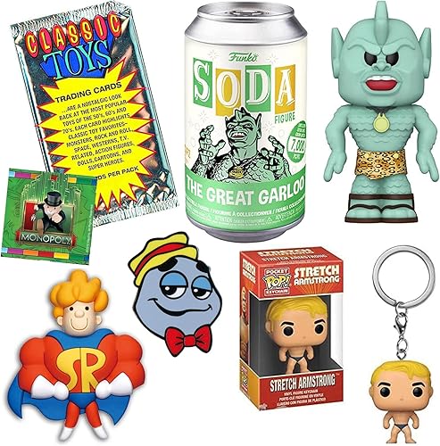 Miniatura 1 de Remember Great Garloo Monster Retro Soda Figura de juguete con diseño de monstruo de Garloo con diseño de cultura pop 3D + colgador elástico de