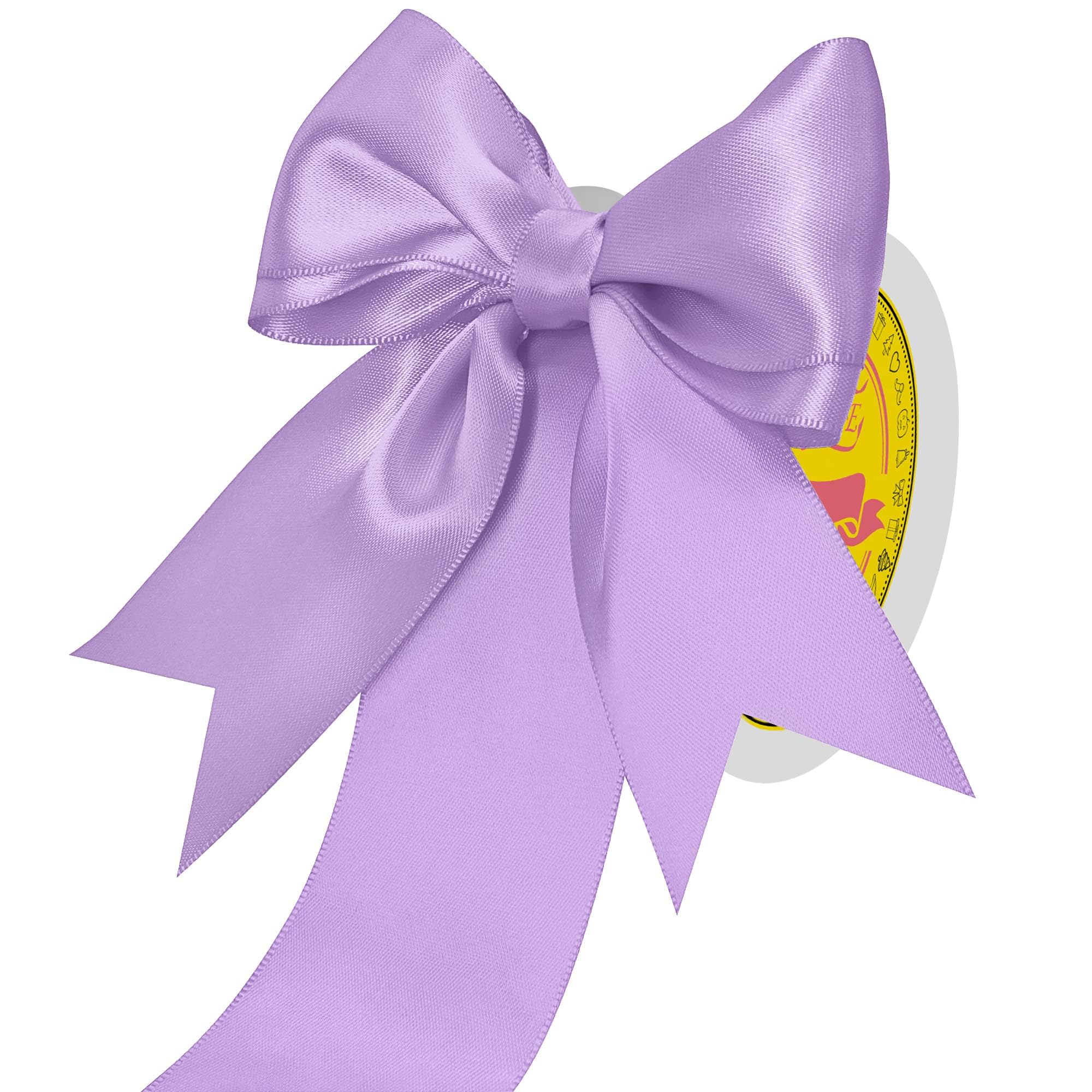 Double Face Light Purple Satin Ribbon 2 inch X 25 Yards for Gift Wrapping Very Suitable for Weddings Party Hair Bow Invitation Decorations and More