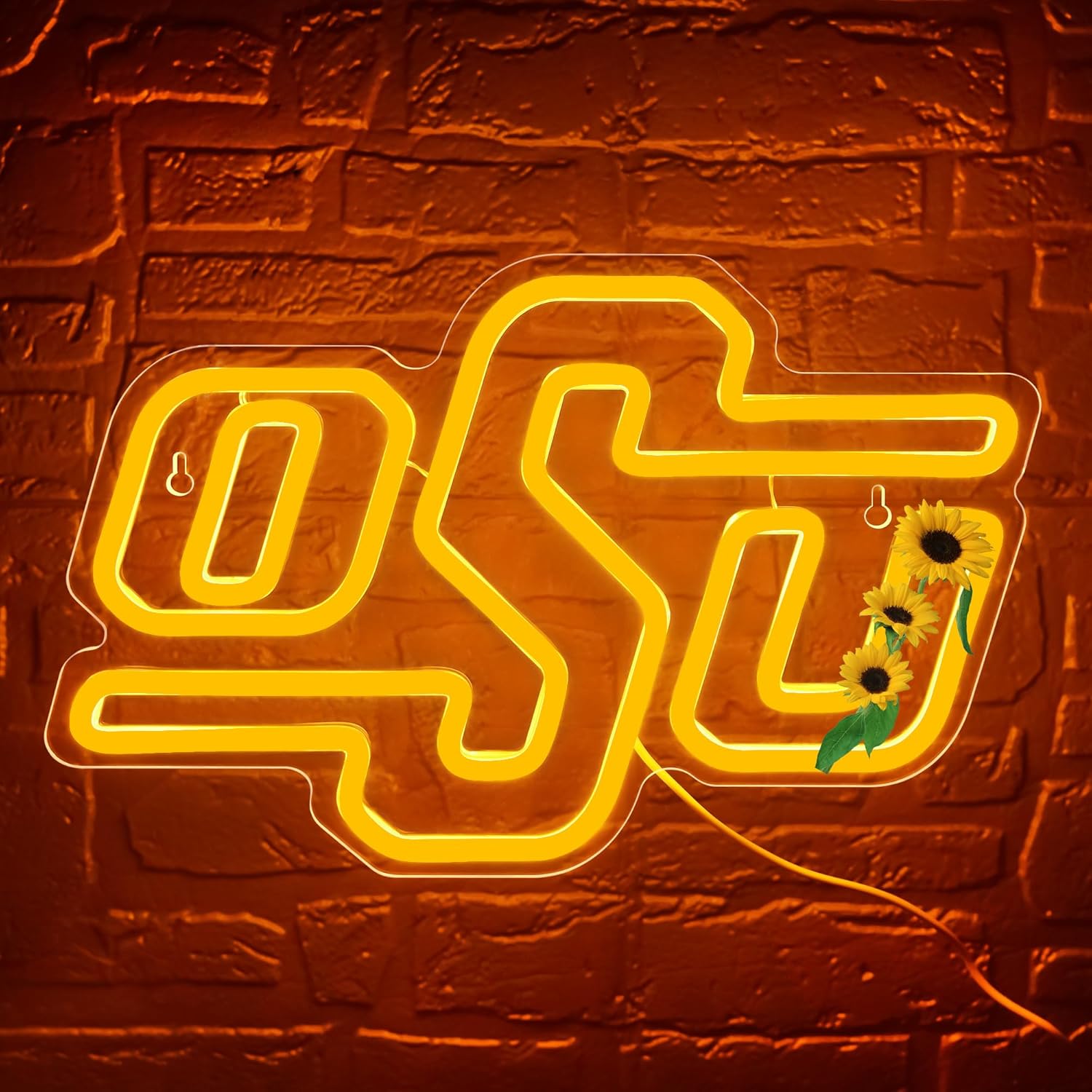 University Neon Sign for Wall Decor University Football Team Neon Light College Team Logo LED Sign for Man Cave Dormitory Bar Club Birthday Gifts for Sport Fans College Student USB Powered(ZKXD172)