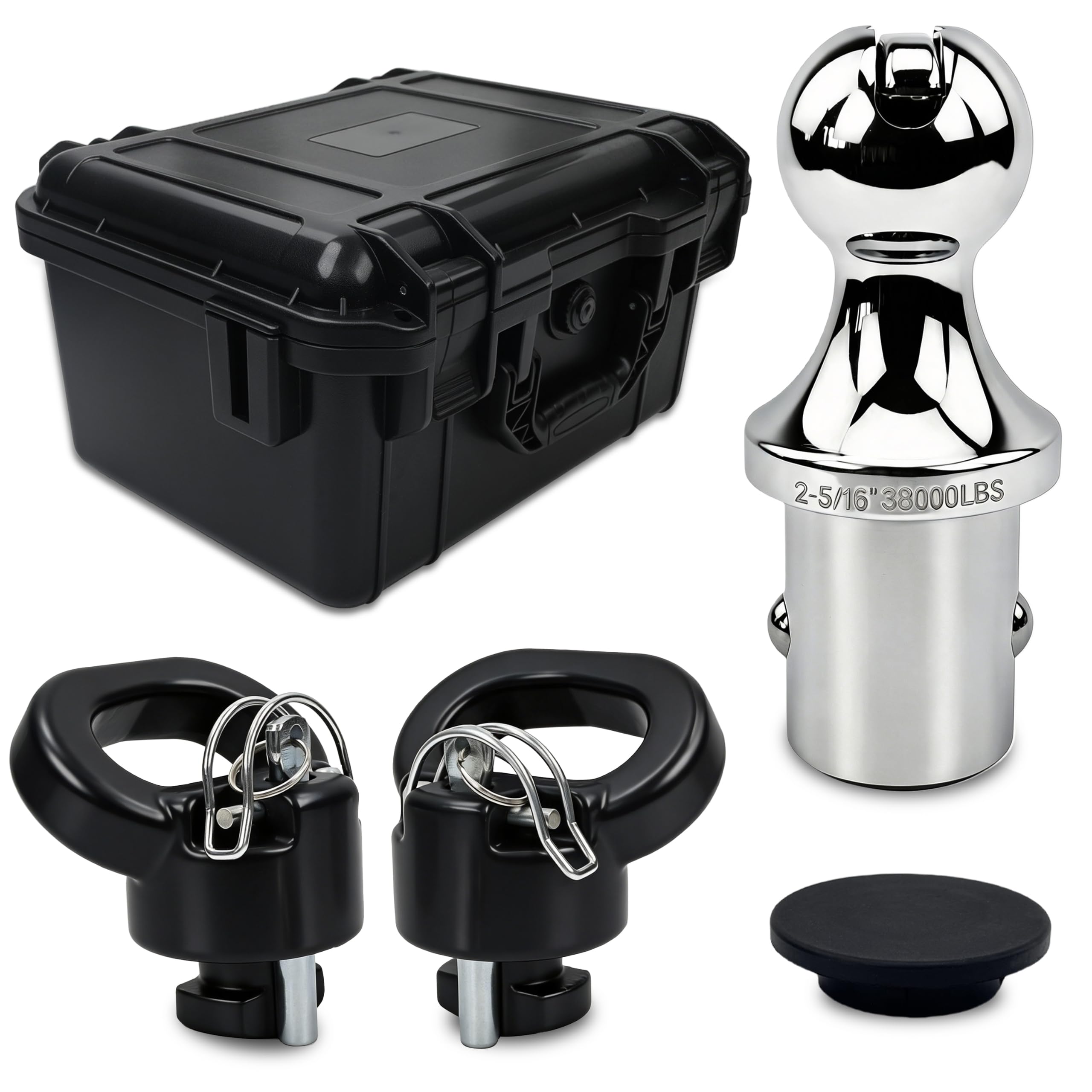 60618 Gooseneck Hitch Ball Kit Fit for 2013-2026 Dodge Ram 2500 3500