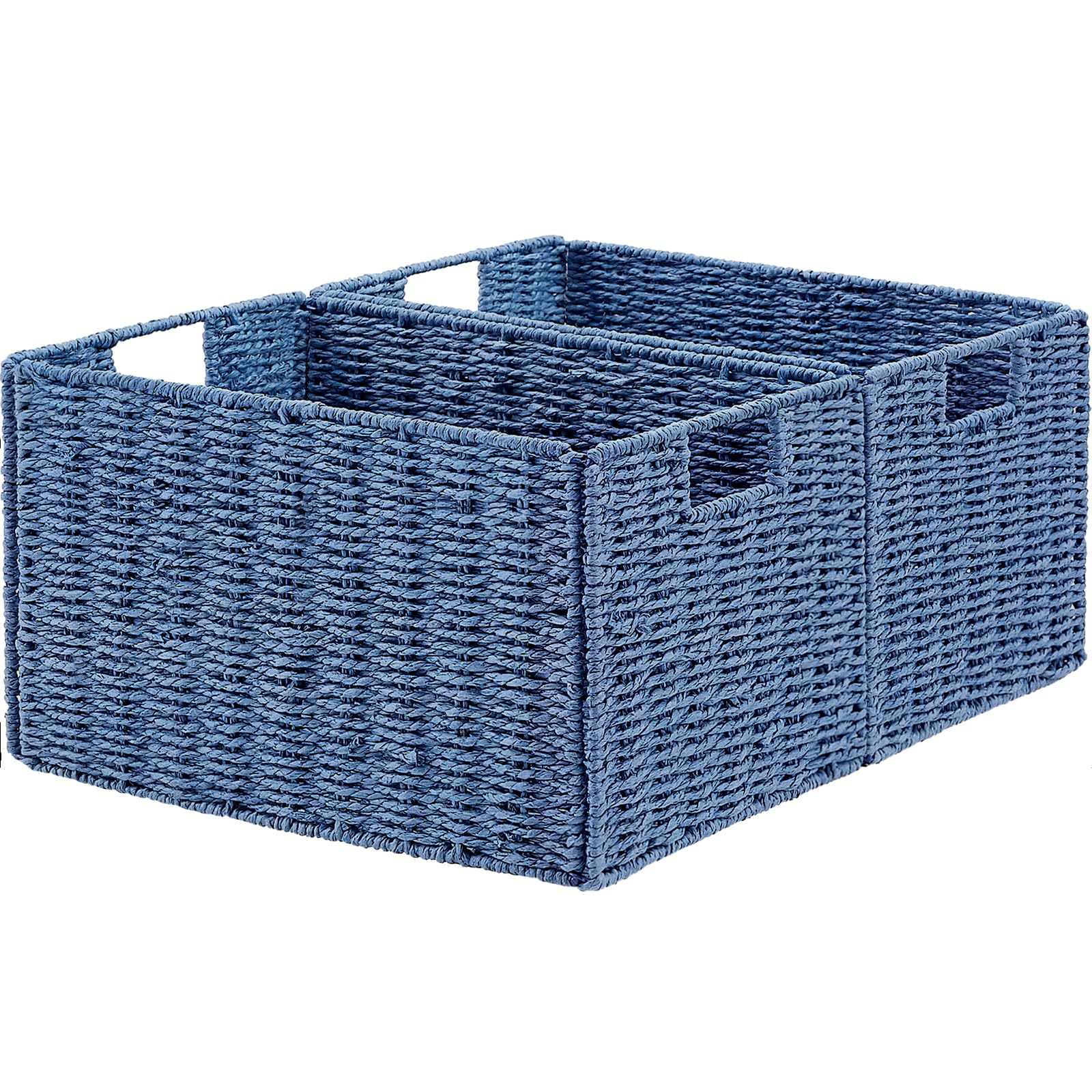 Amazon.com: Vagusicc Wicker Storage Basket, Set of 2 Hand