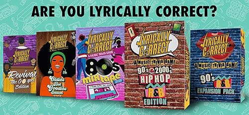 Miniatura 8 de Lyrically Correct Paquete de juego de cartas 30 Plus