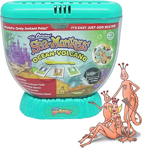 Miniatura 6 de Sea-Monkeys® Ocean Volcano - World's Only Instant Pets® - Colores surtidos - A partir de 6 años (paquete de 1)