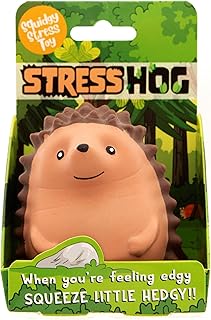 Boxer Gifts Stress Hog Stress Toys | Unique Stress Balls For Adults & Teenagers - Helps With Anxiety Relief - Office Desk Toy | Fun Cute Hedgehog Gifts & Joke Secret Santa For Colleagues