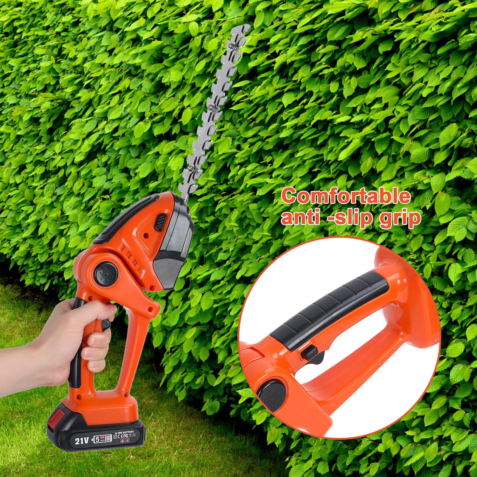Bq Clearance Cordless Hedge Trimmer B&q GoodHome Caraway White