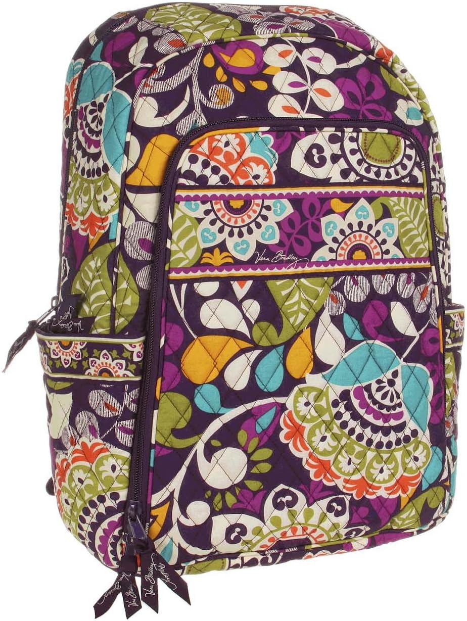 vera bradley plum crazy backpack