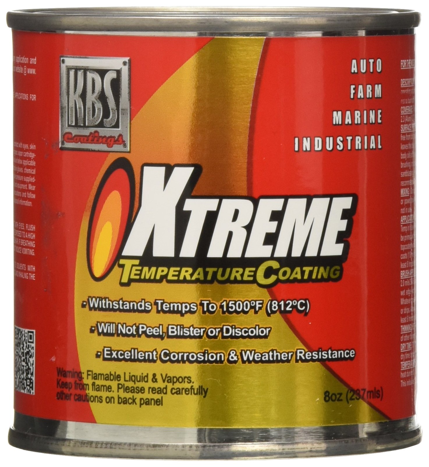 Amazon.com: KBS Coatings 65225 Charcoal Metallic Xtreme