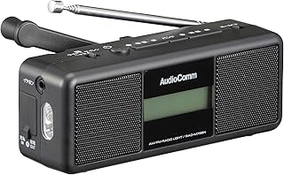 OHM AudioComm 手回しラジオライト RAD-M799N