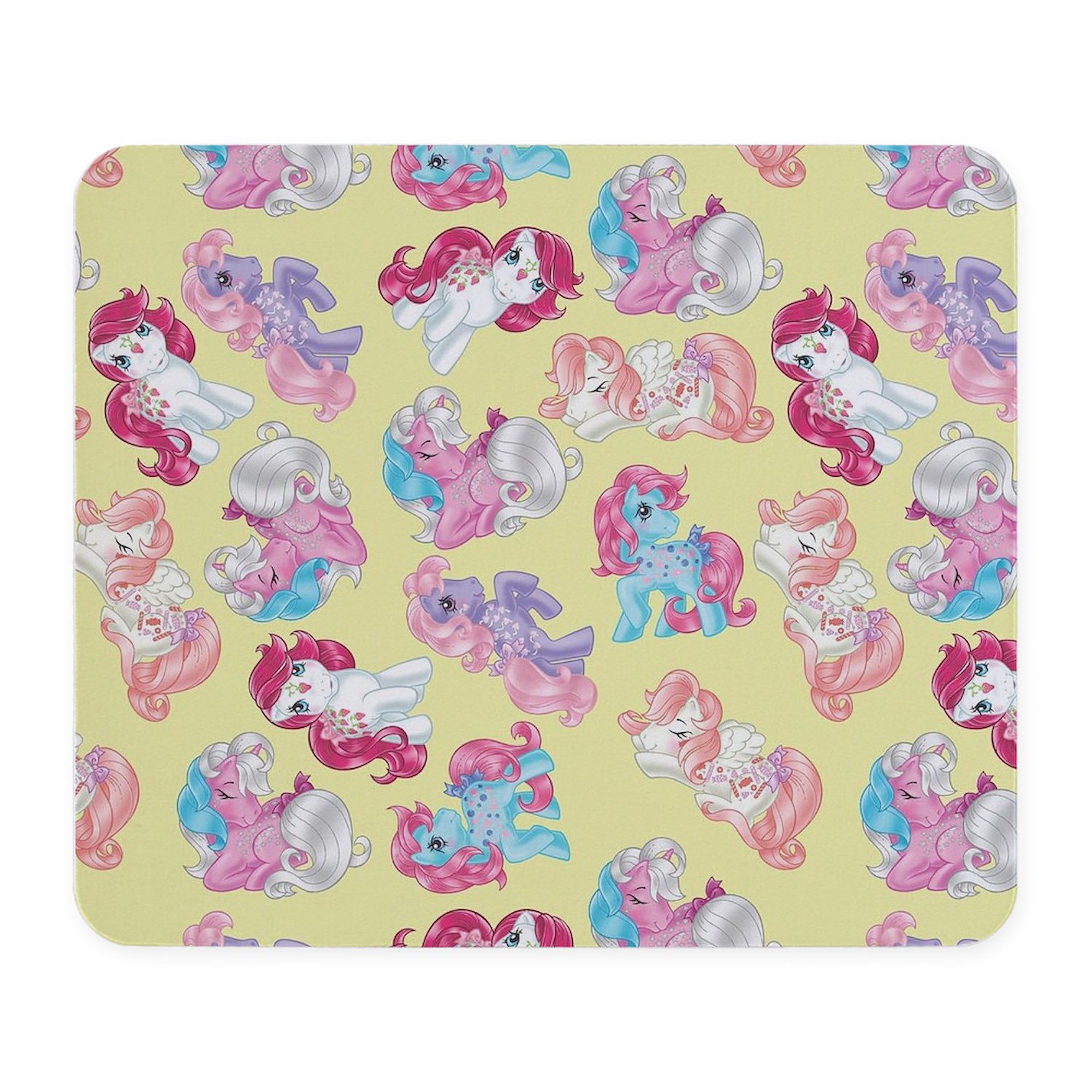CafePress My Little Pony Retro Three Ponies Mousepad Non-Slip Rubber Gaming Mousepad