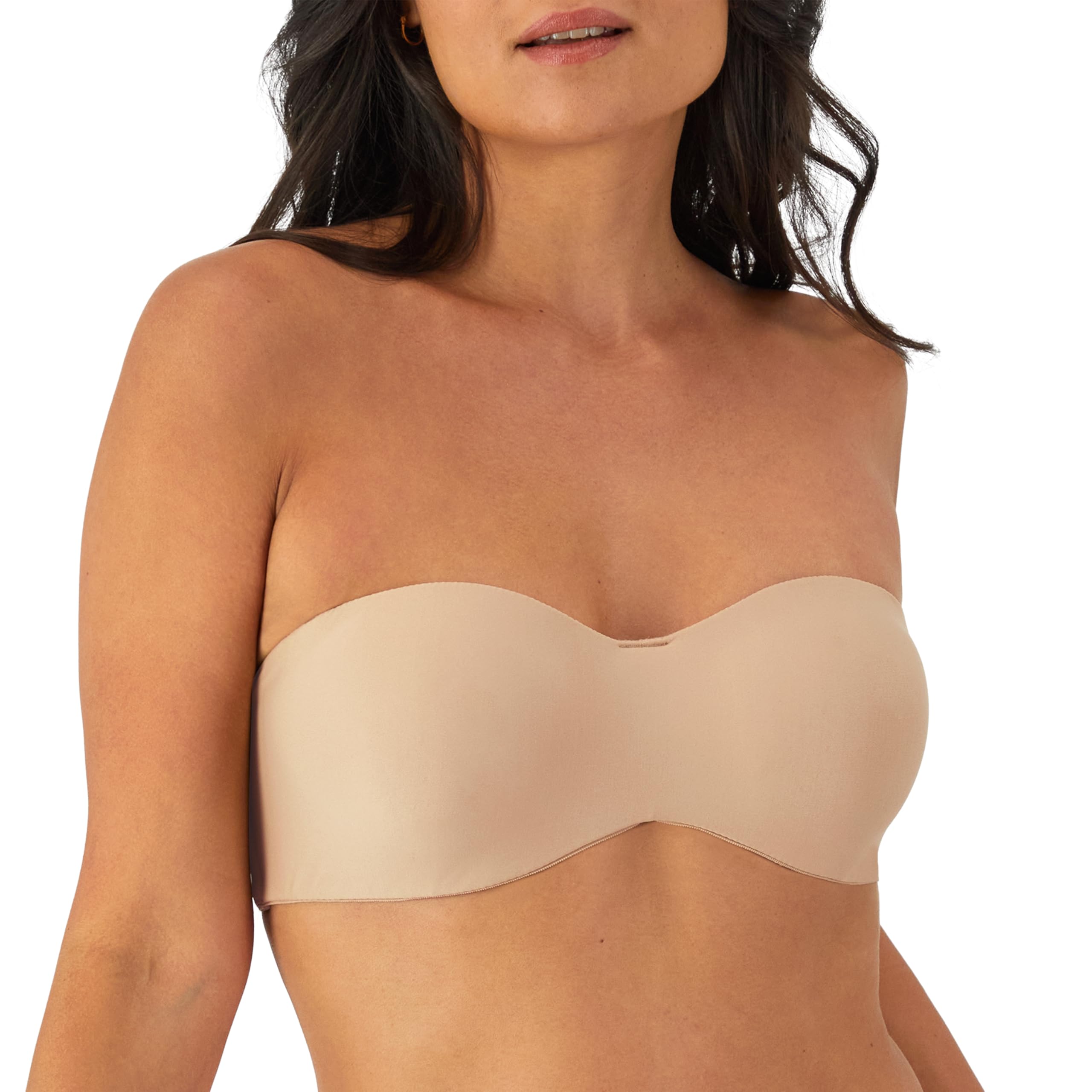 Lilyette Women's Tailored Strapless Underwire Minimizer, Seamless Convertible Bra