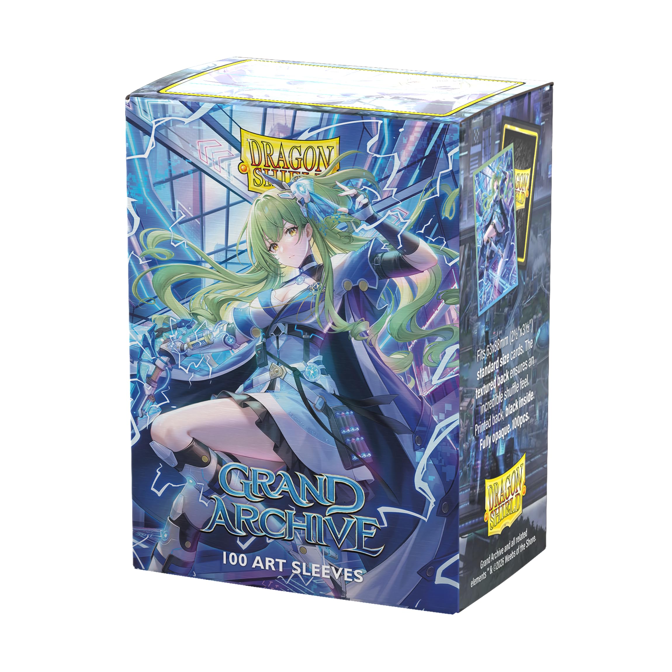 Dragon Shield | Grand Archive Matte Art Sleeves | 100 CT - Smooth & Tough Premium TCG Sleeves | Compatible with Pokemon, One Piece & Magic the Gathering | Lorraine, Arclight Saber โ image 1