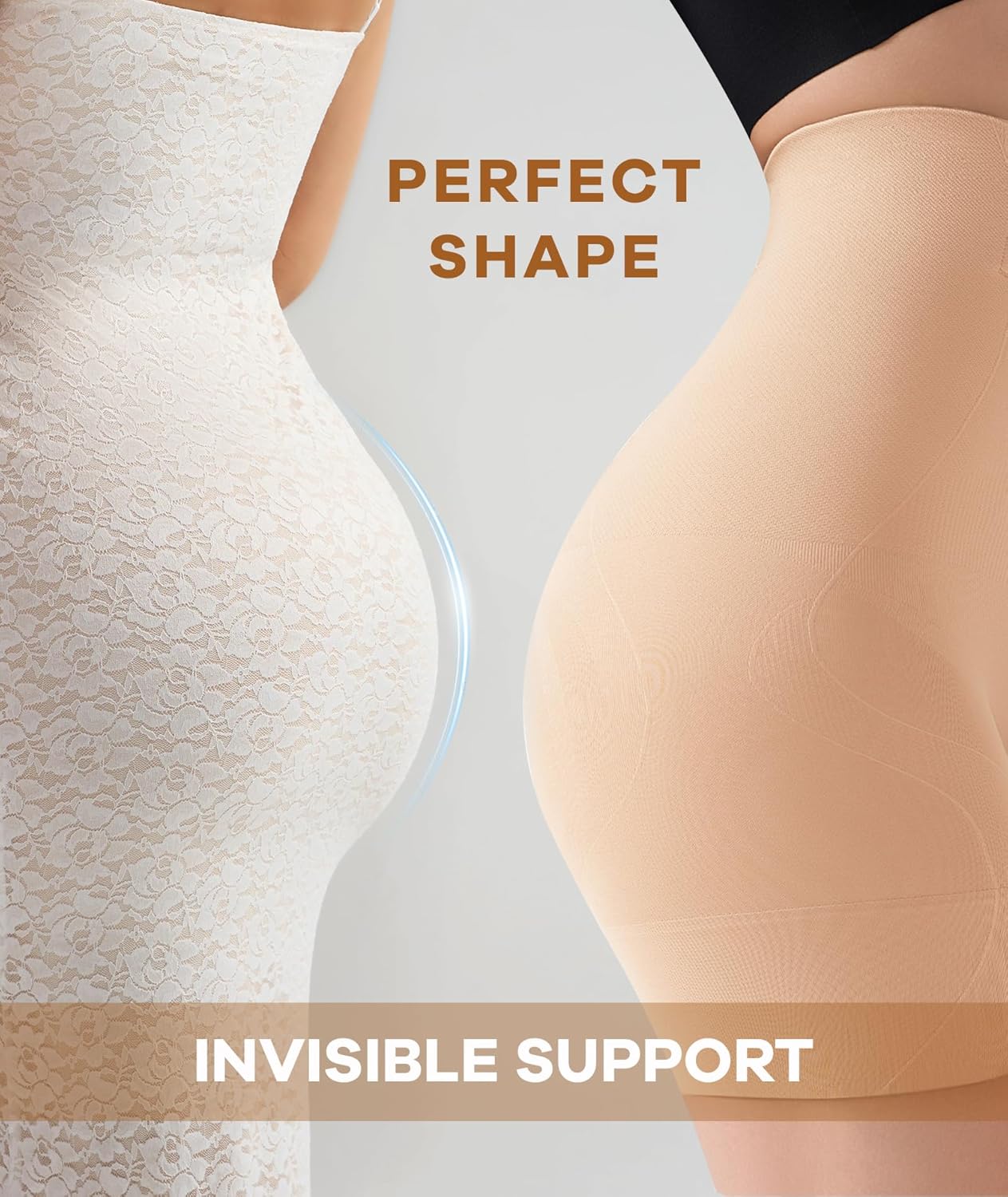 Tummy Control Shapewear for Women -Seamless High Waist Underwear,Faja Body Shaper Panties,Core Control Shorts - Image 5