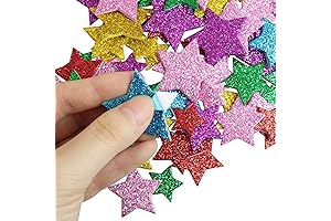 LUORNG 270PCS Self Adhesive Star Stickers