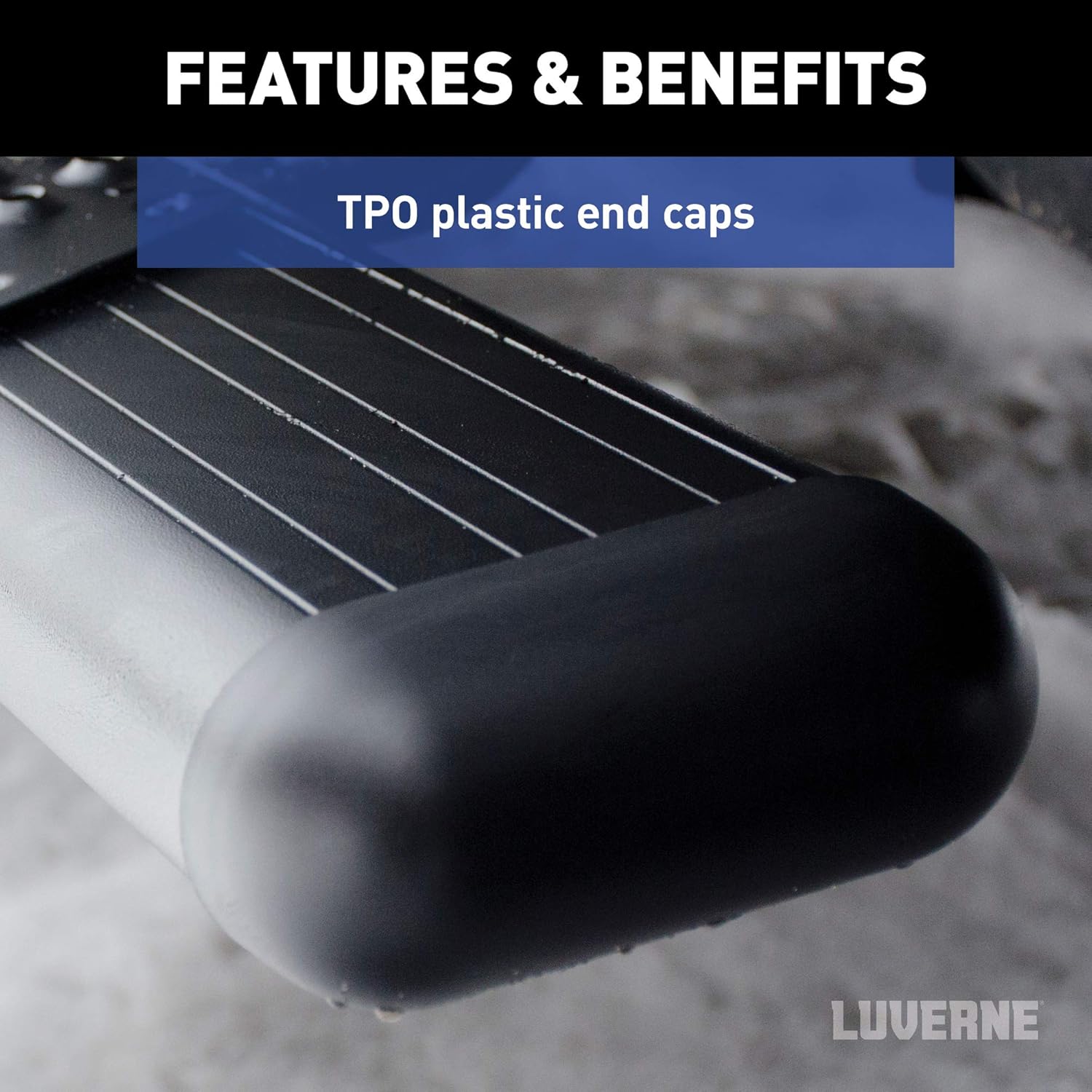 Luverne 584100-571477 O-Mega II 100-Inch, 36-Inch Black Aluminum Side Steps, Compatible with Select Ram ProMaster