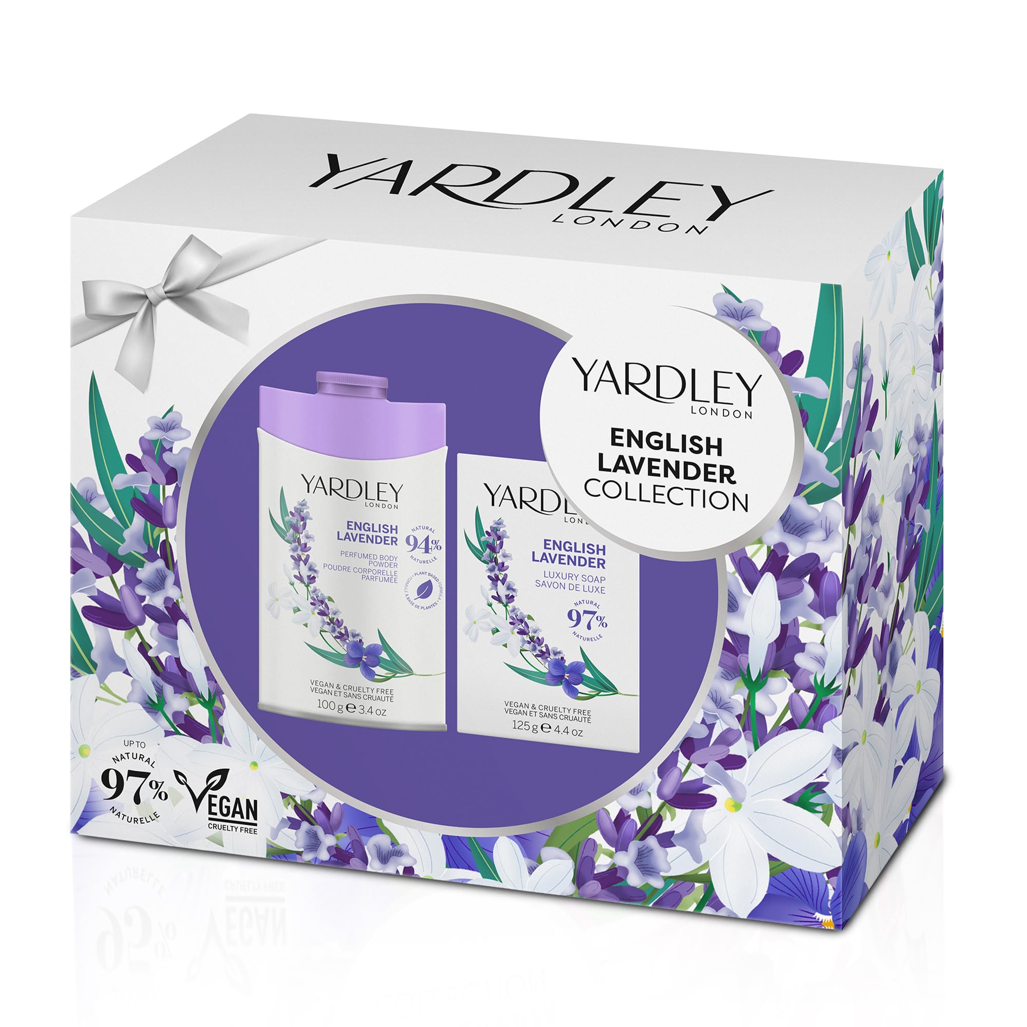 Yardley London Lavender Body Powder Soap Collection Gift Set