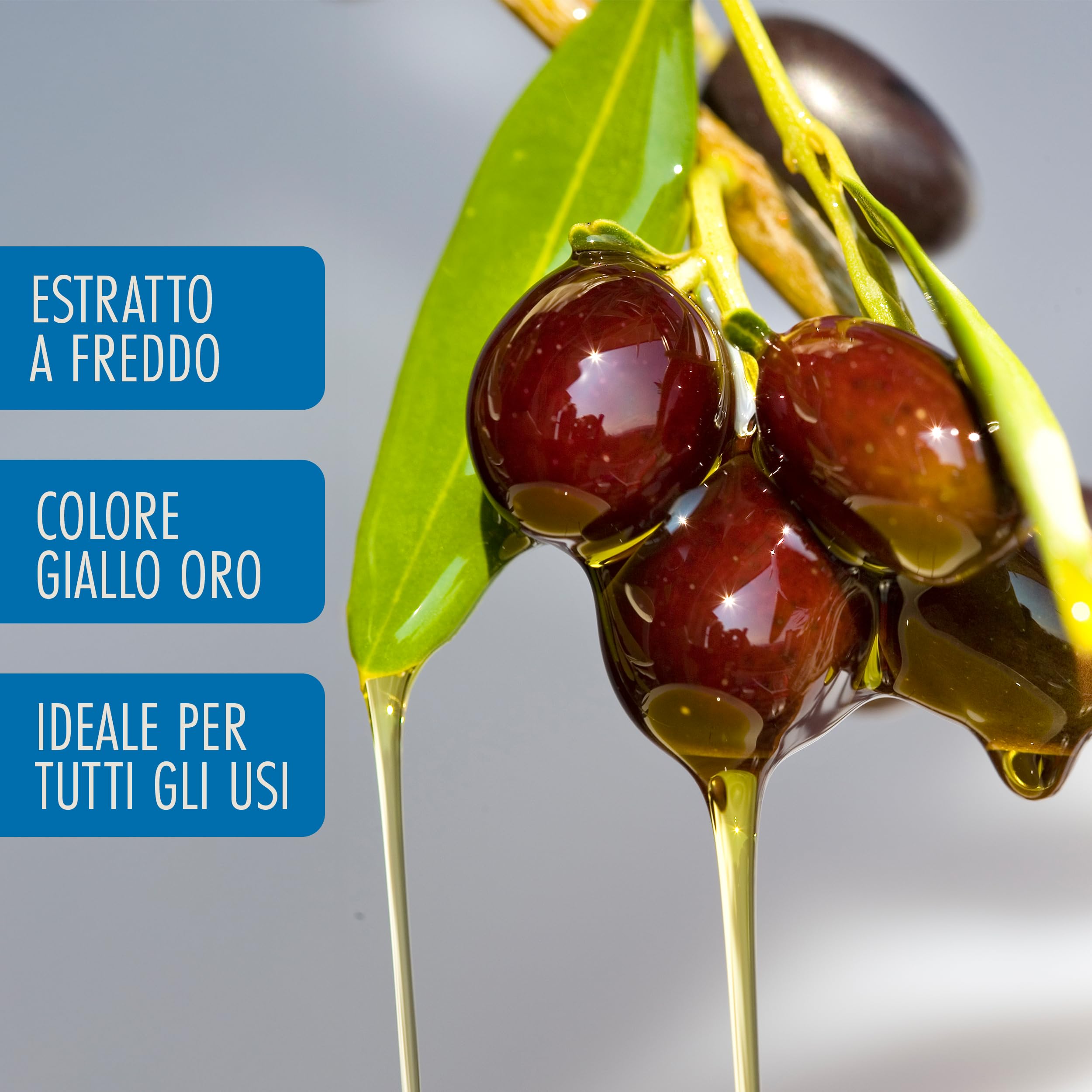 Olio Extravergine di Oliva Classico De Cecco | 6 Bottiglie da 1 L | Totale 6 Litri | Formato Scorta Convenienza