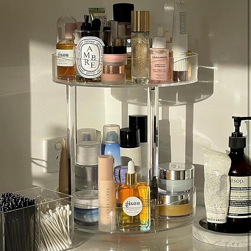 Miniatura 2 de ETOILE - Soporte para el cuidado de la piel de maquillaje - Soporte giratorio de acrílico 360 para el cuidado de la piel