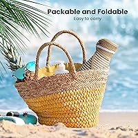 Vista 55 de Simplicity - Sombrero con protección solar UV UPF 50 para mujer, convertible en visera para playa