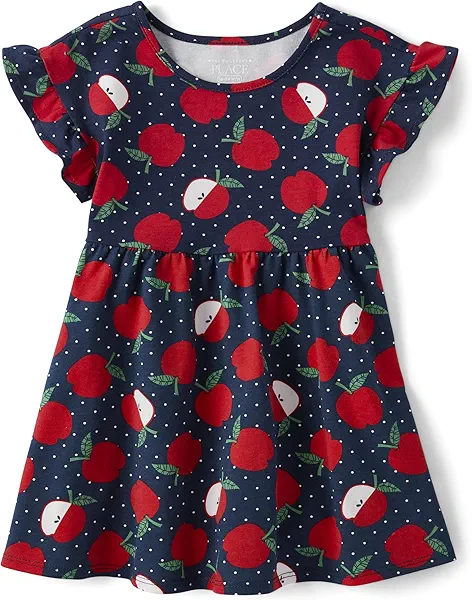 The Children's Place Baby-Girls and Toddler Short Sleeve Fashion Dress