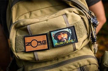 RedheadedTshirts Fifth Element Zorg Industries Morale Patch. 2x3 Hook and Loop Patch. Made in The USA
