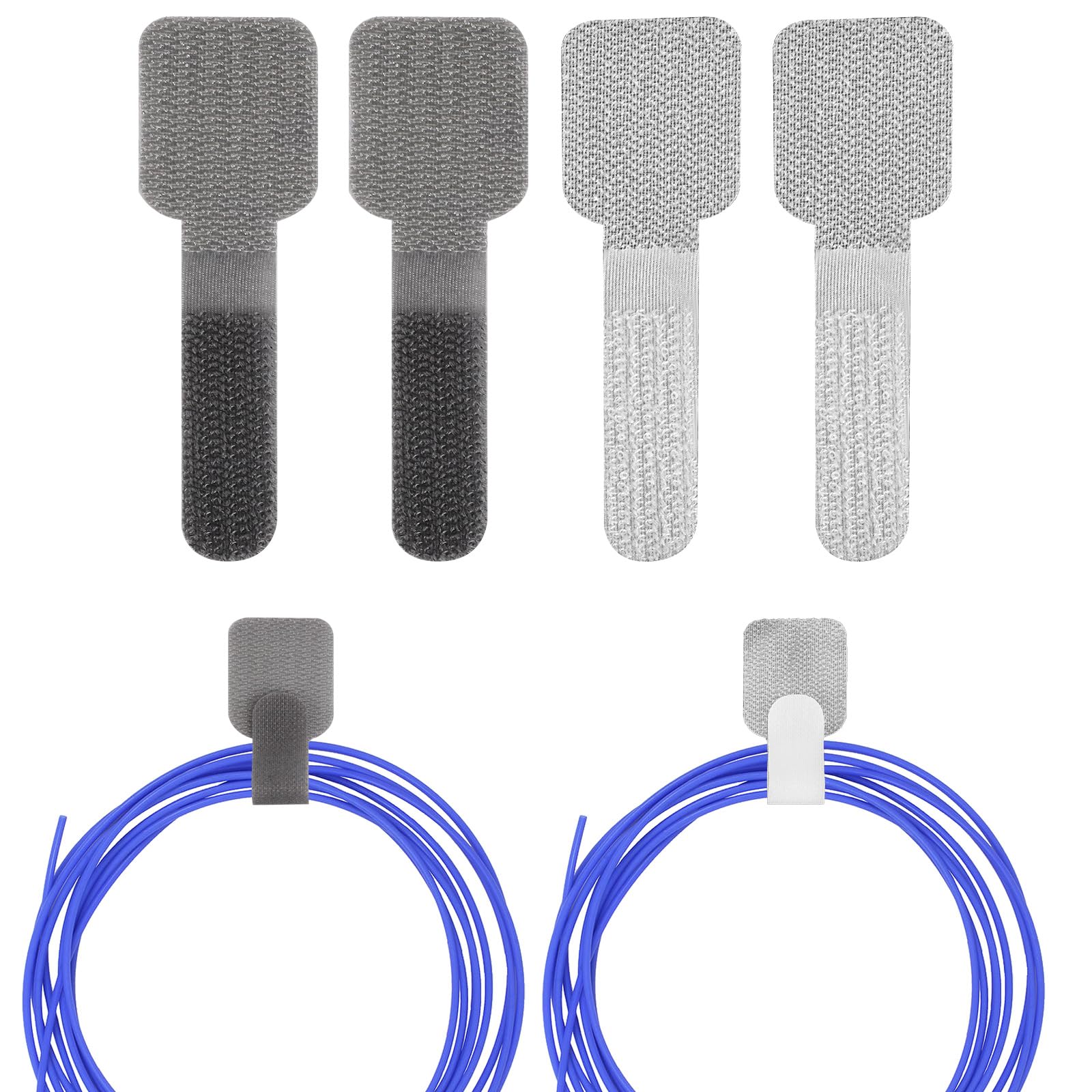 Kit 36 Pezzi Organizzazione Cavi Per Scrivania | Vassoio, Clip, Fascette, Cacciavite | Montaggio A Vite O Adesivo