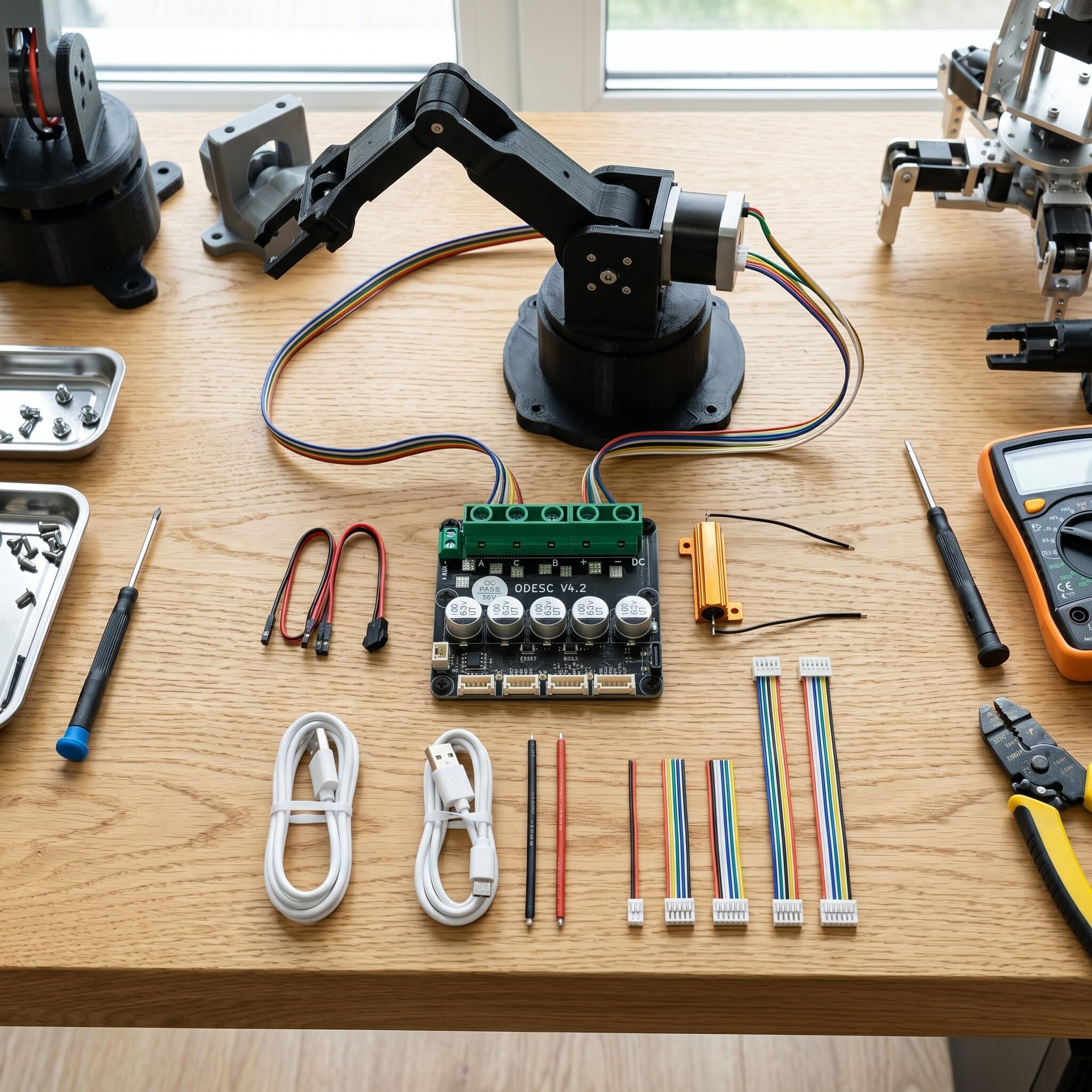 Bürstenloser Servomotor Controller FOC BLDC Hochstrom Treiberplatine V4.2 Einzelantrieb für präzise Motorsteuerung und hohe Leistungsfähigkeit