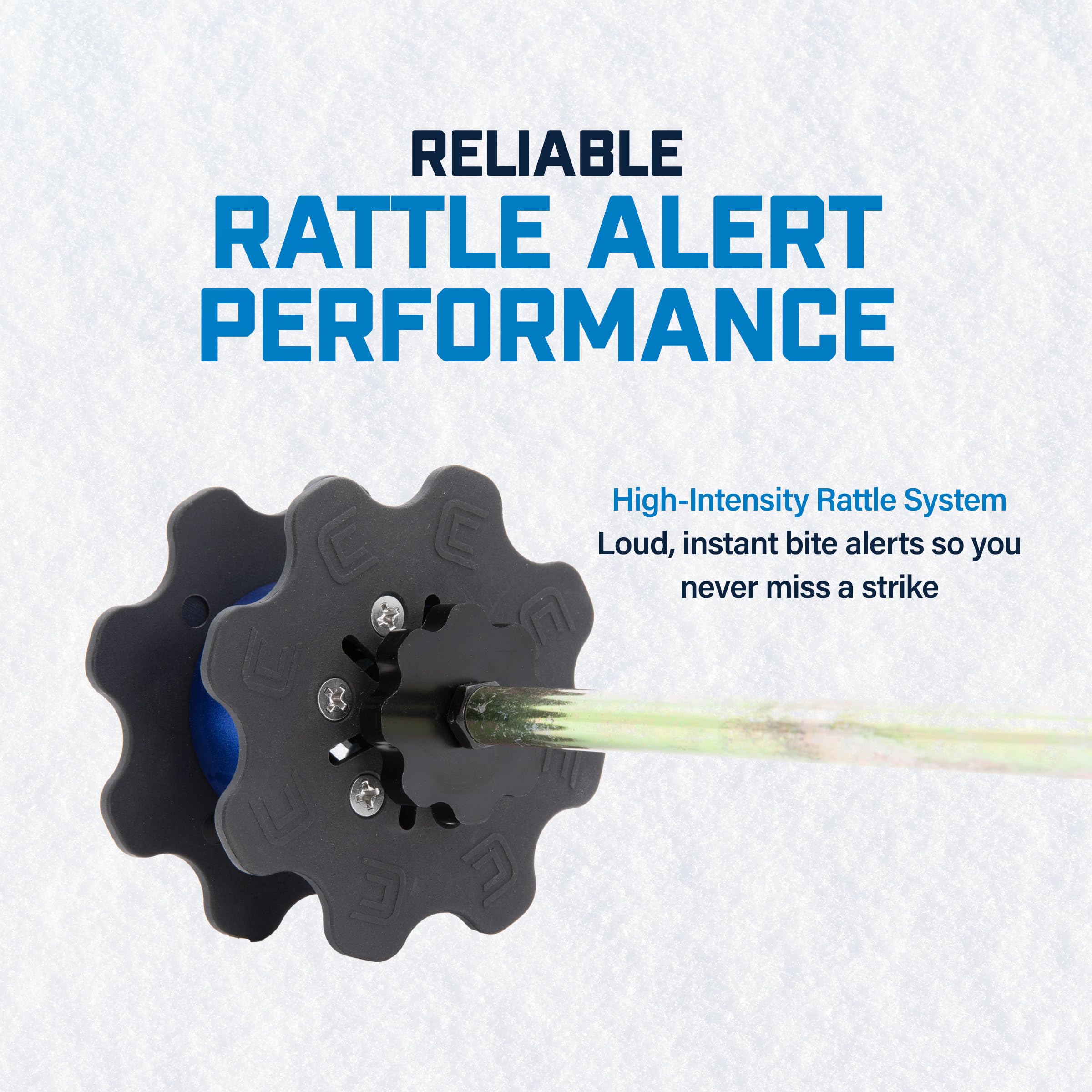 amazon ice fish rattle reels Amazon.com: CLAM ClamLock Rattle Reel for Ice Fishing Shelters : Sports &  Outdoors
