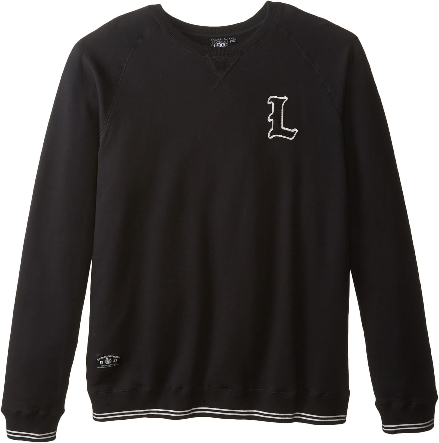 LRG Men's Bonecrusher Crewneck Sweatshirt Big and Tall